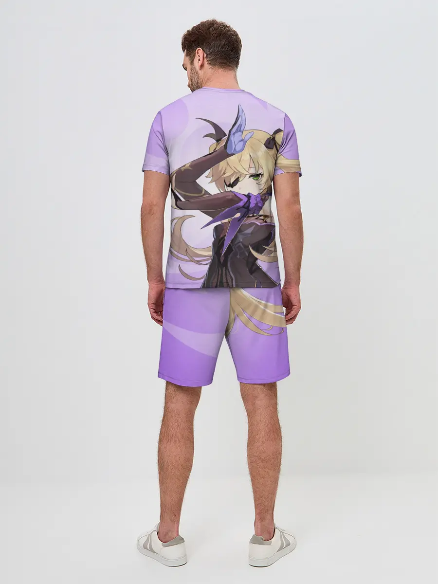 Мужской костюм с шортами / GENSHIN IMPACT, ФИШЛЬ