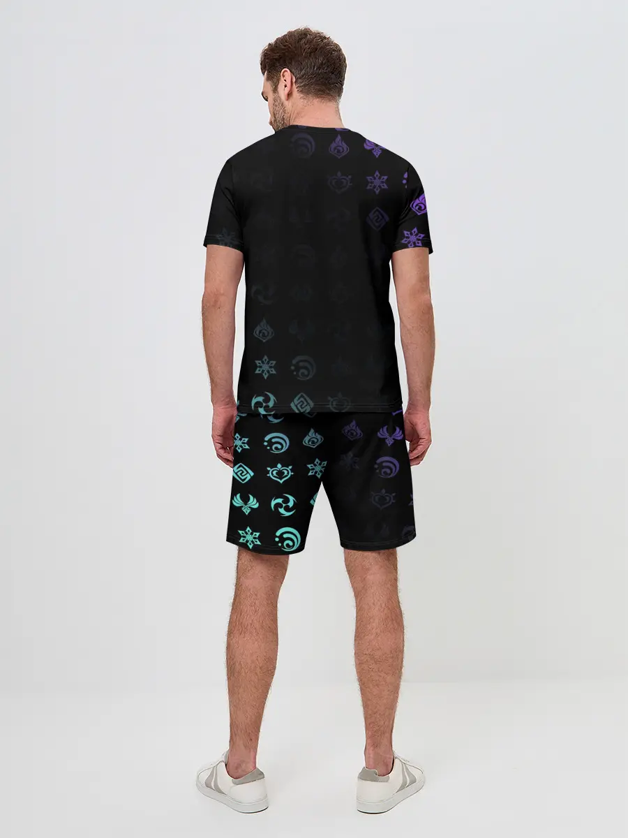 Мужской костюм с шортами / GENSHIN IMPACT