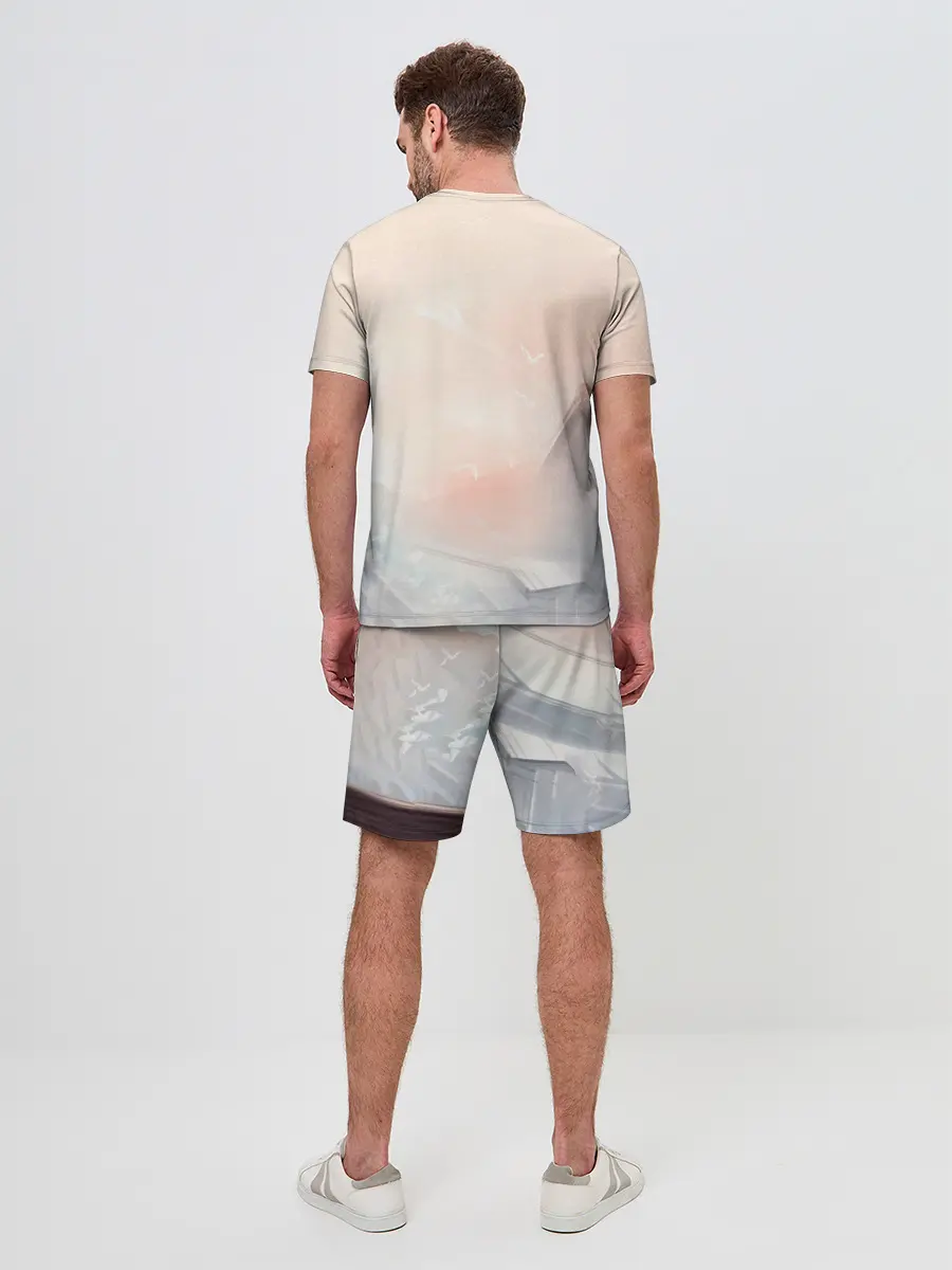 Мужской костюм с шортами / GENSHIN IMPACT Zhongli