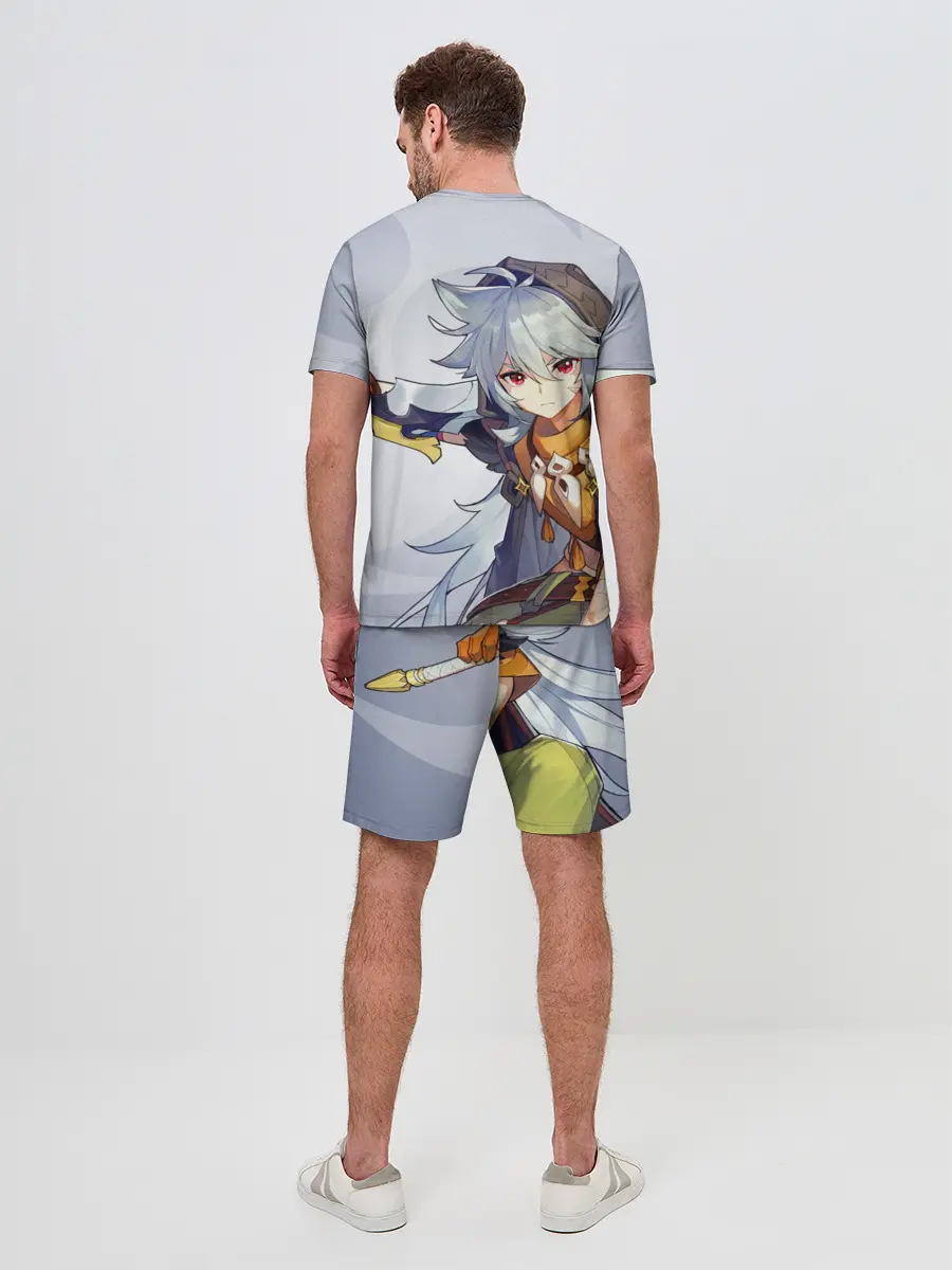Мужской костюм с шортами / GENSHIN IMPACT, РЭЙЗОР