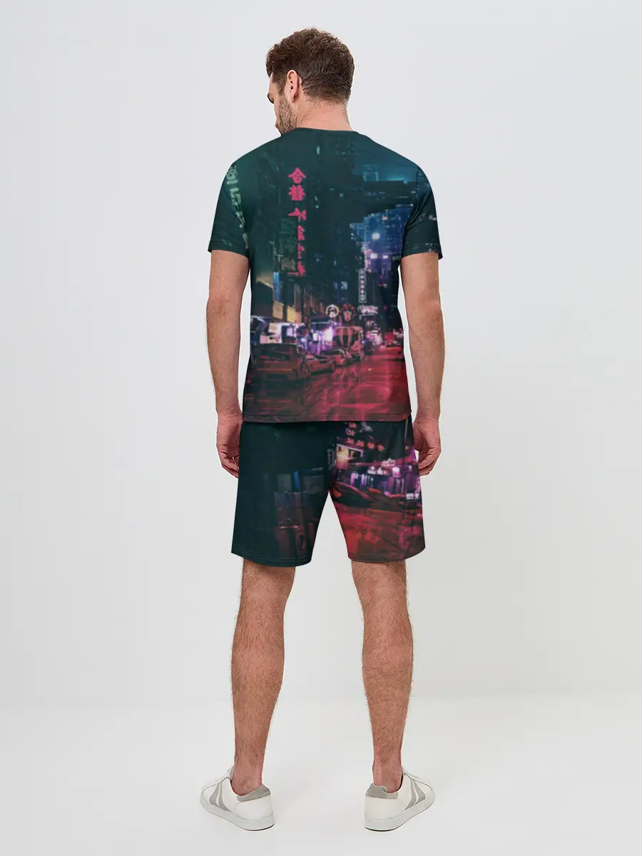 Мужской костюм с шортами / Cyberpunk 2077