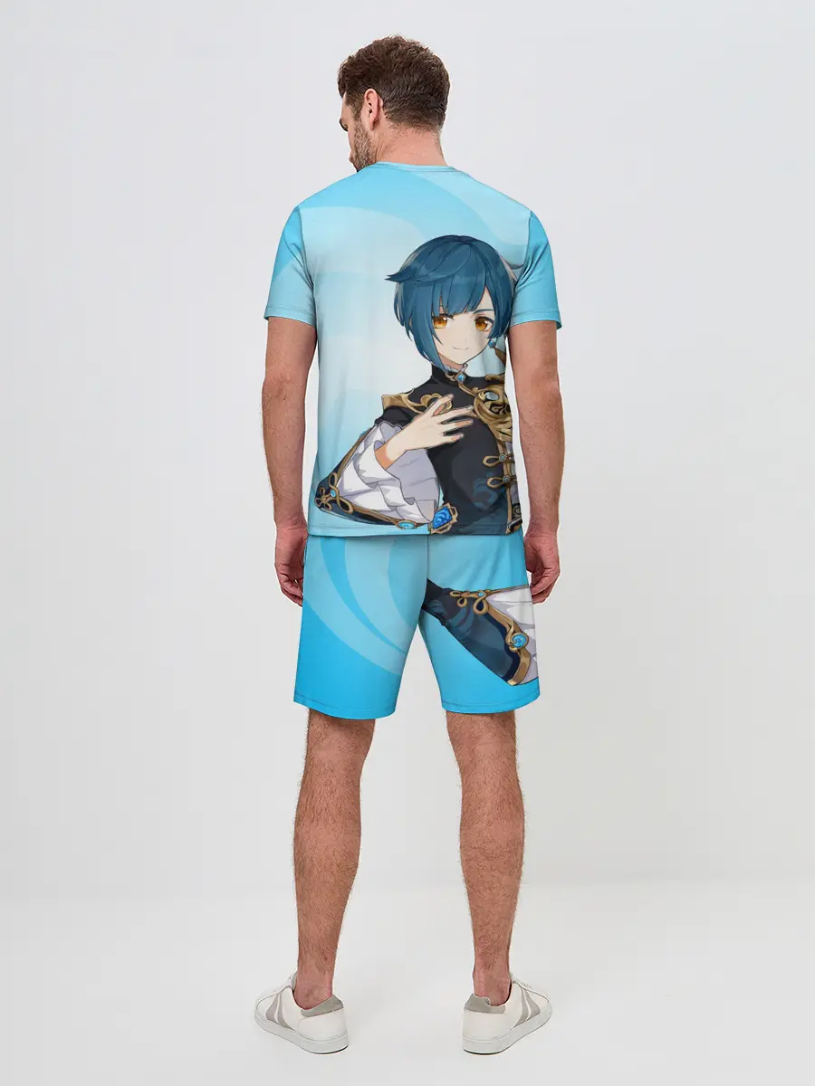Мужской костюм с шортами / GENSHIN IMPACT, СИН ЦЮ