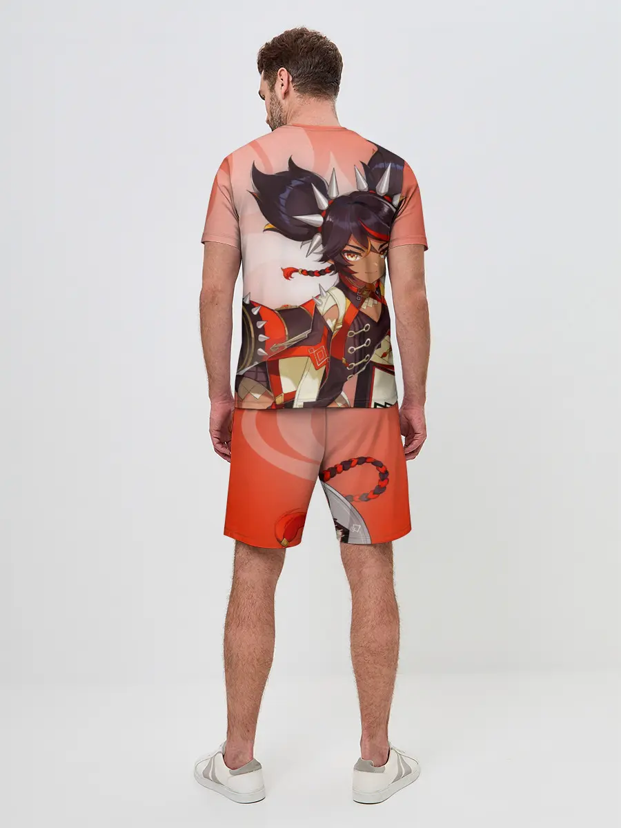 Мужской костюм с шортами / GENSHIN IMPACT, СИНЬ ЯНЬ