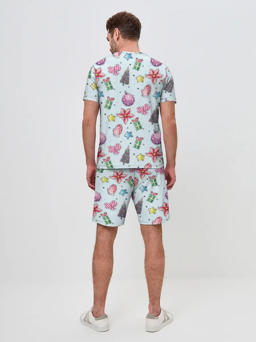 Мужской костюм с шортами / новогодние игрушки