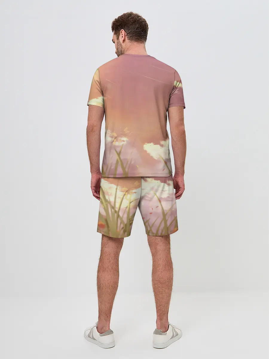 Мужской костюм с шортами / GENSHIN IMPACT