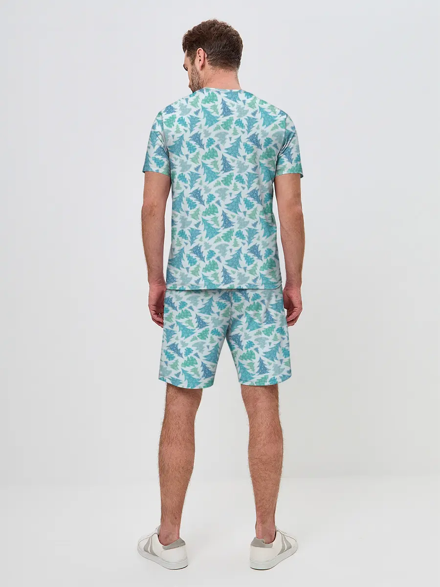 Мужской костюм с шортами / СтЁкЛ кАк ТрЕзВыШкО