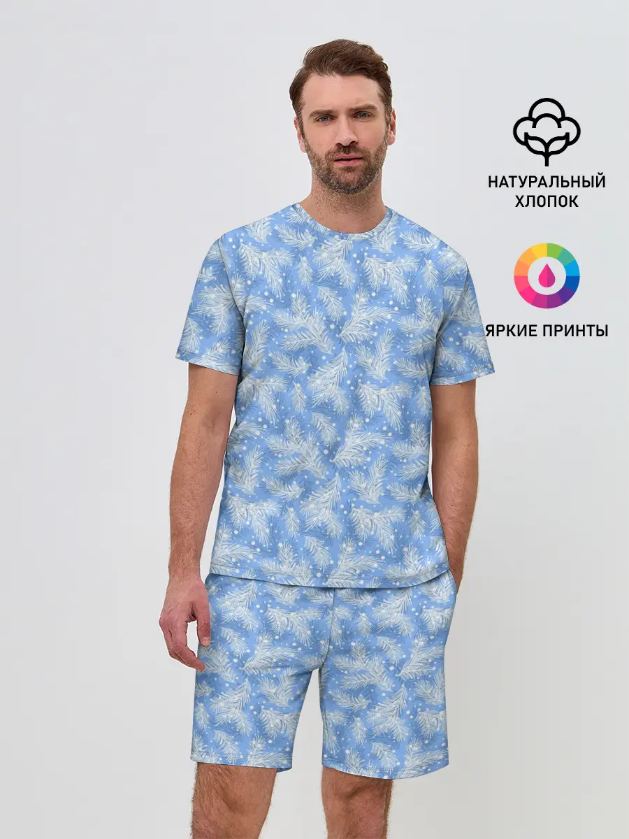 Мужской костюм с шортами / Новый Год