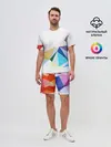 Мужской костюм с шортами / GEOMETRY