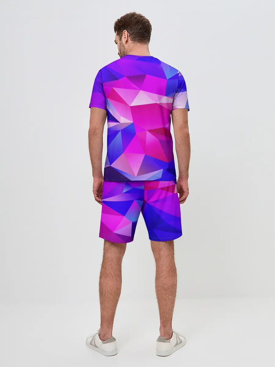 Мужской костюм с шортами / NEON POLYGON