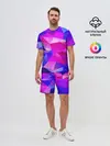 Мужской костюм с шортами / NEON POLYGON