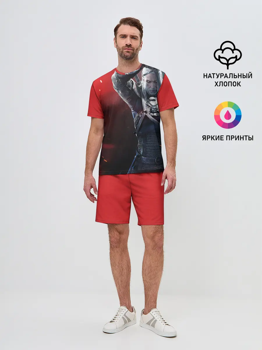 Мужской костюм с шортами / ВЕДЬМАК