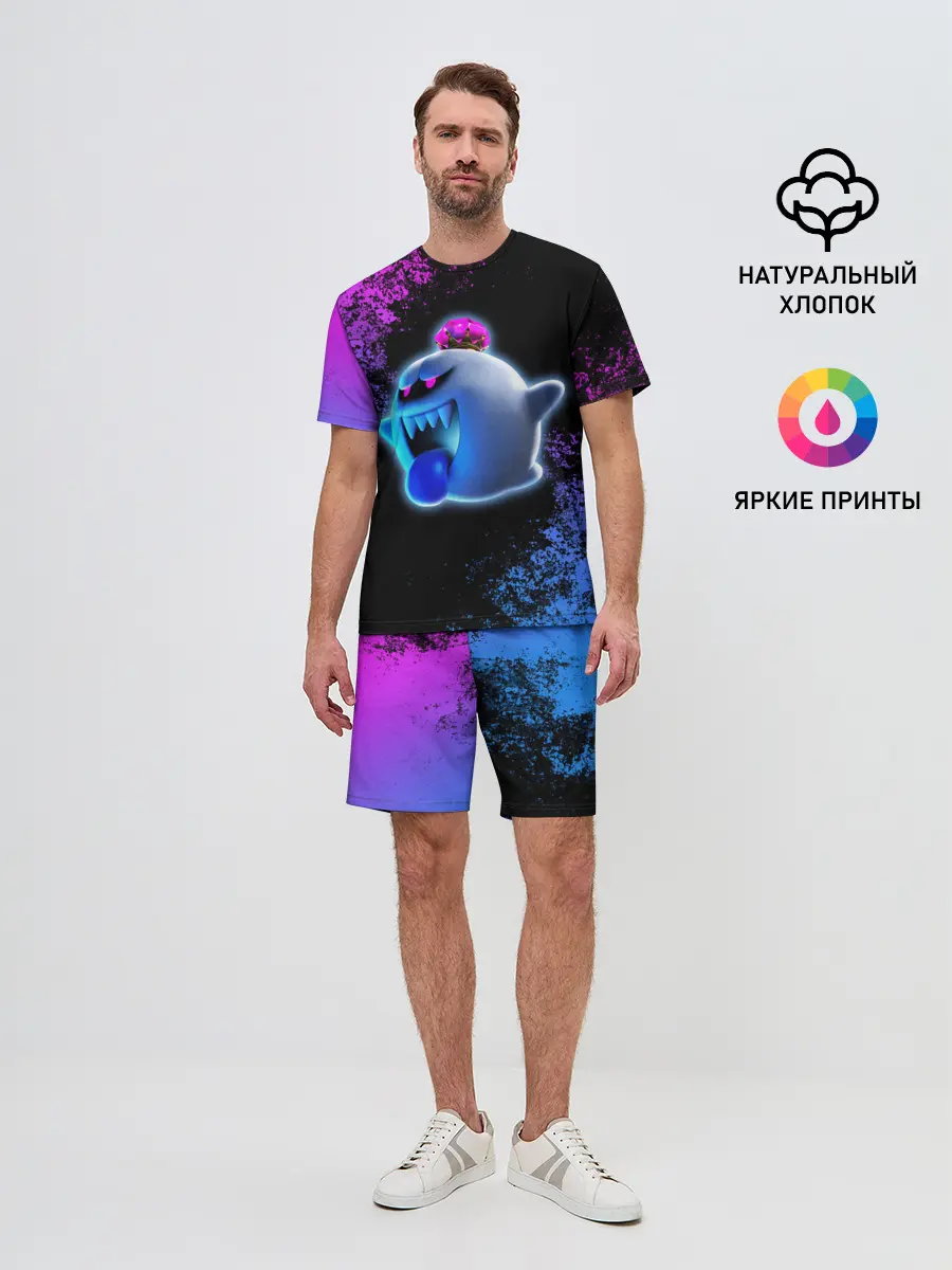 Мужской костюм с шортами / Luigis Mansion