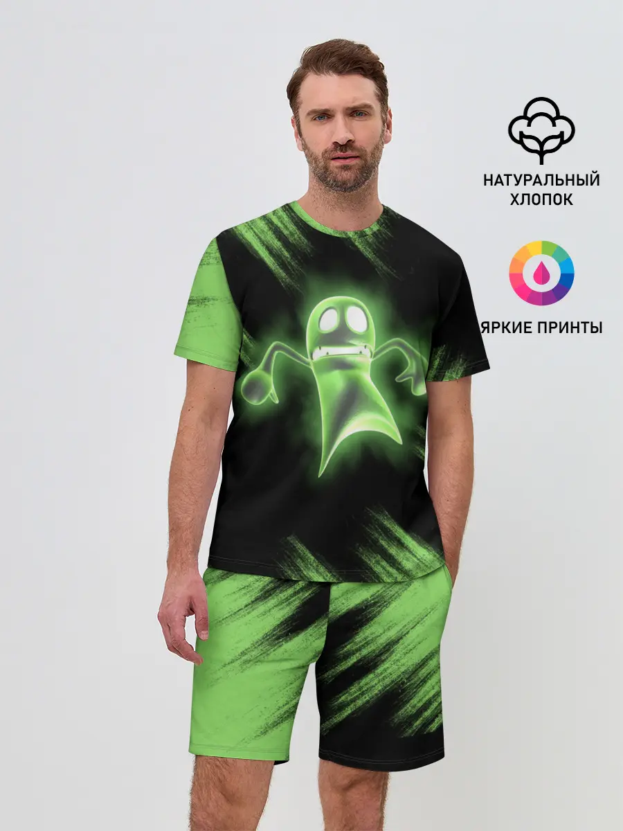 Мужской костюм с шортами / Luigis Mansion