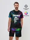 Мужской костюм с шортами / Fortnite x Marshmallow.