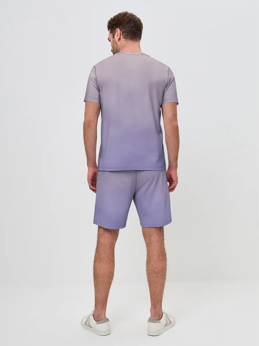 Мужской костюм с шортами / Гимнастка на полотне