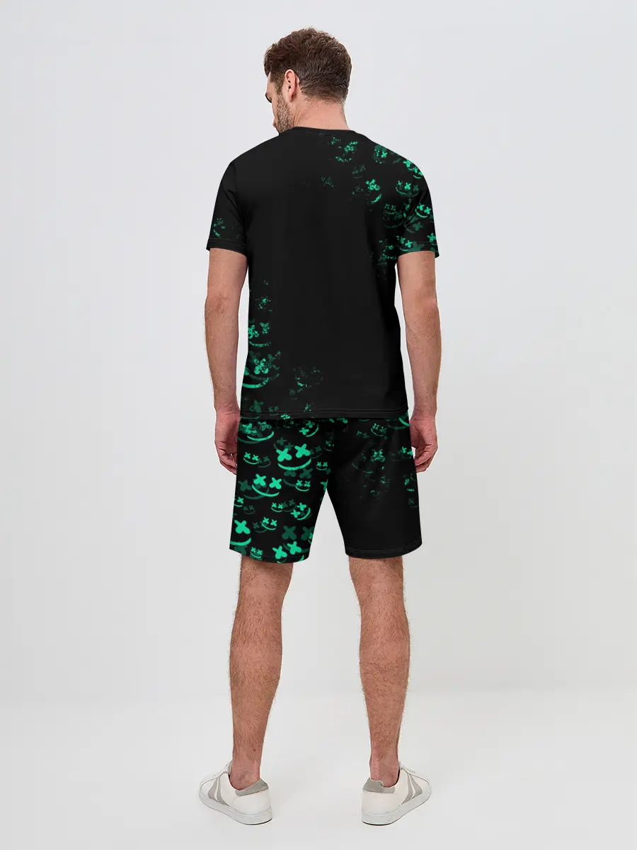 Мужской костюм с шортами / Marshmello