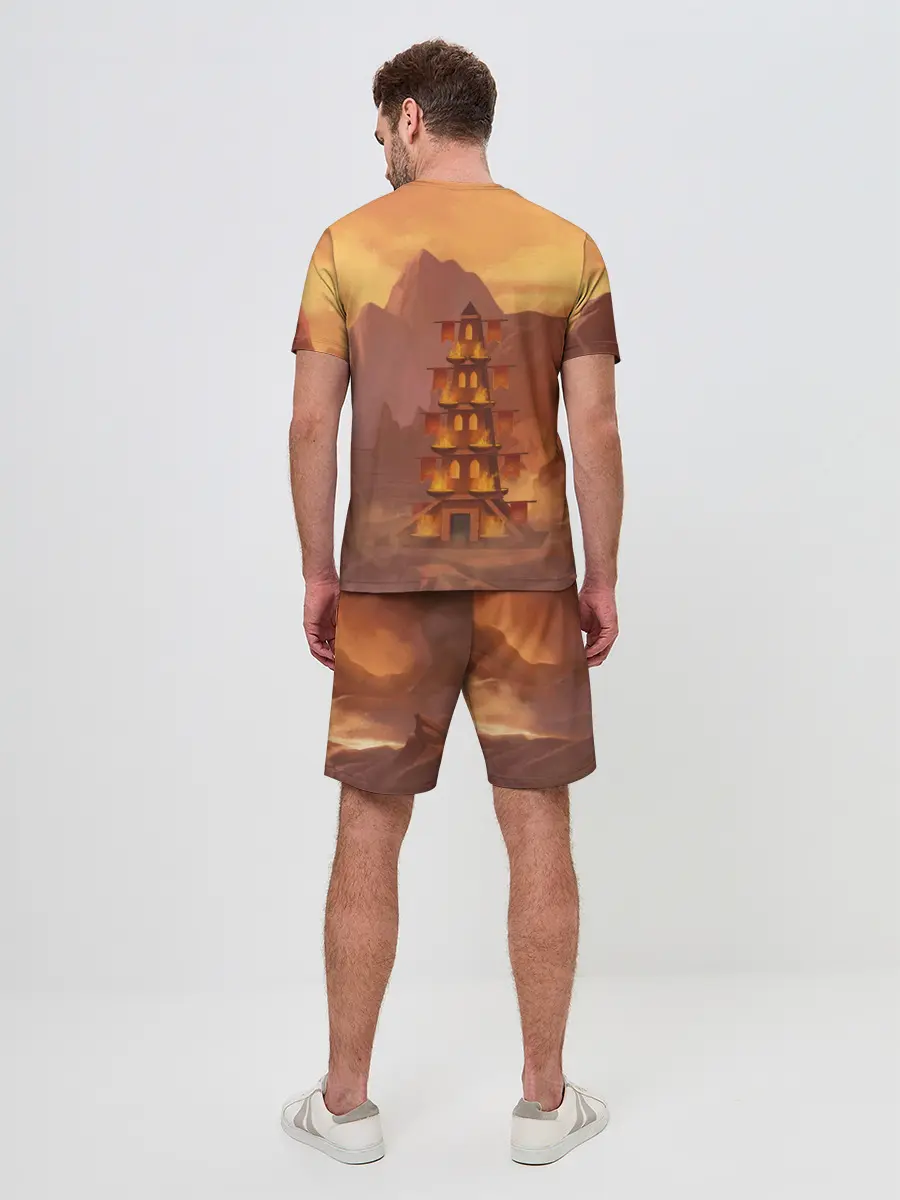 Мужской костюм с шортами / Сэр Троглодит - Демон, инферно