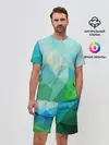 Мужской костюм с шортами / GEOMETRY