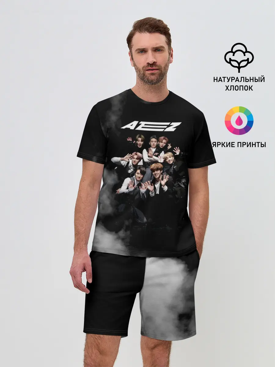 Мужской костюм с шортами / Ateez