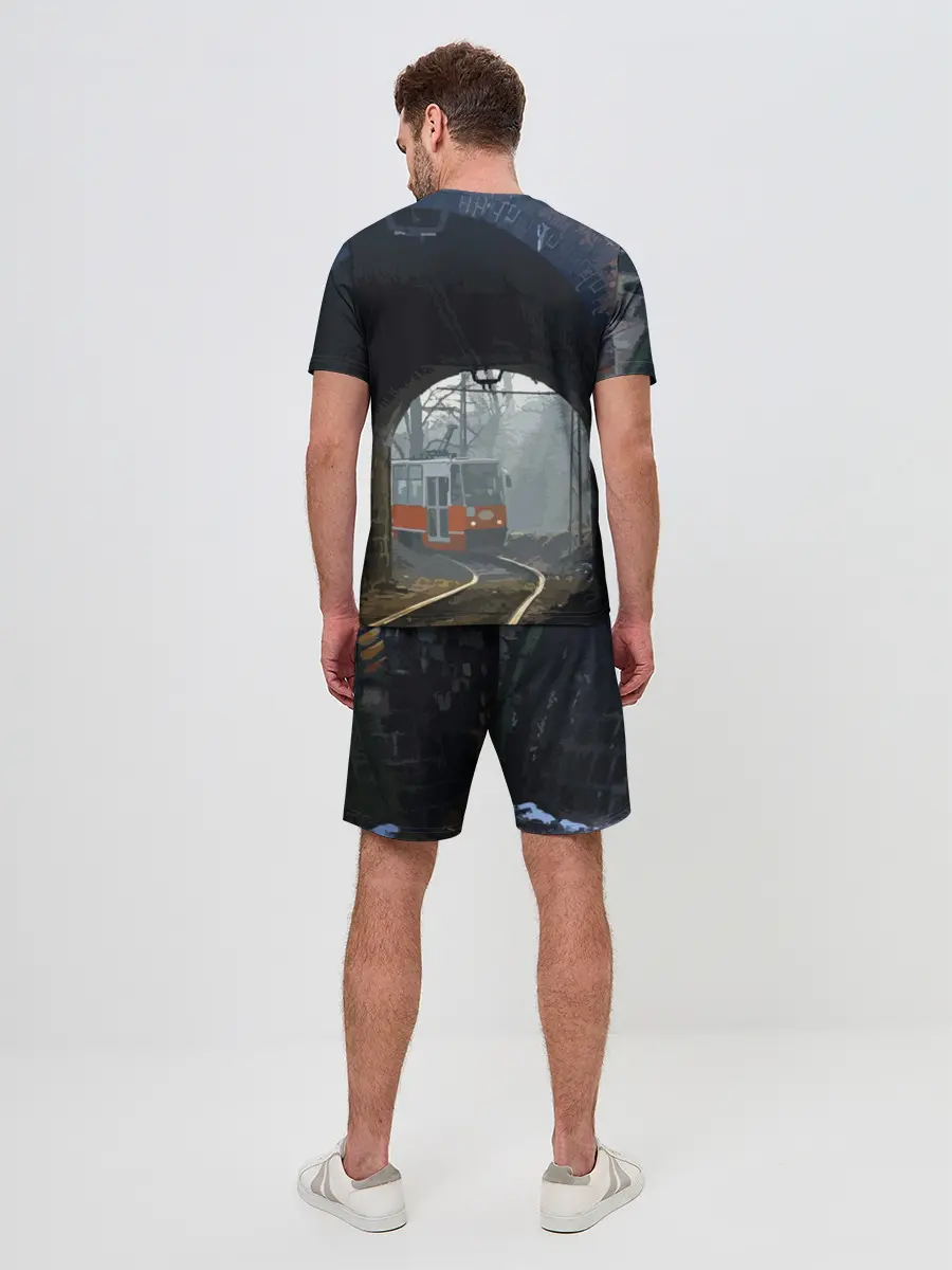 Мужской костюм с шортами / Трамвай