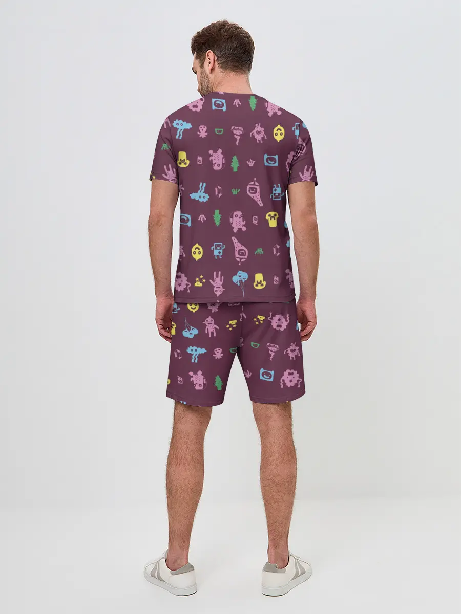 Мужской костюм с шортами / Время приключений Лимонохват