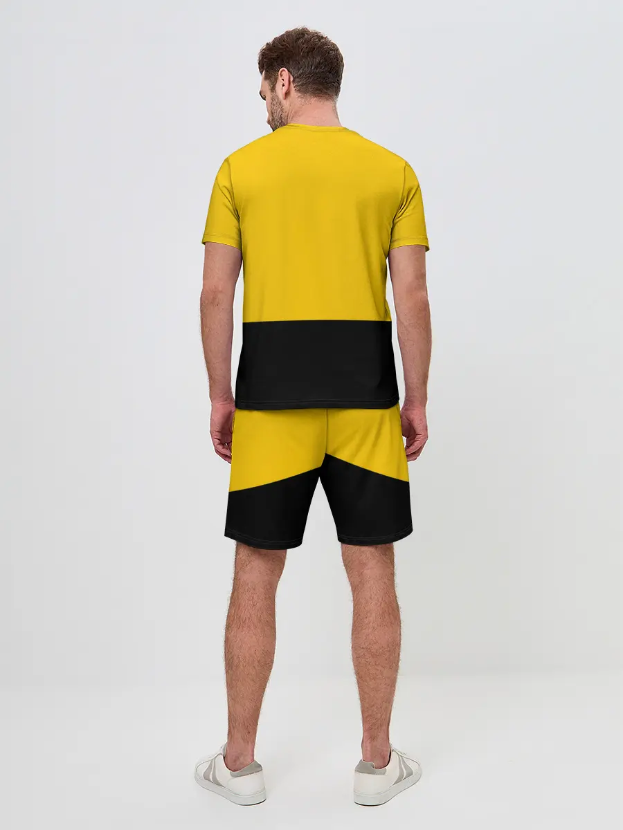 Мужской костюм с шортами / Гордый кот.