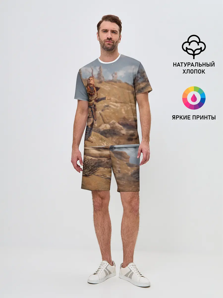 Мужской костюм с шортами / Horizon Zero Dawn