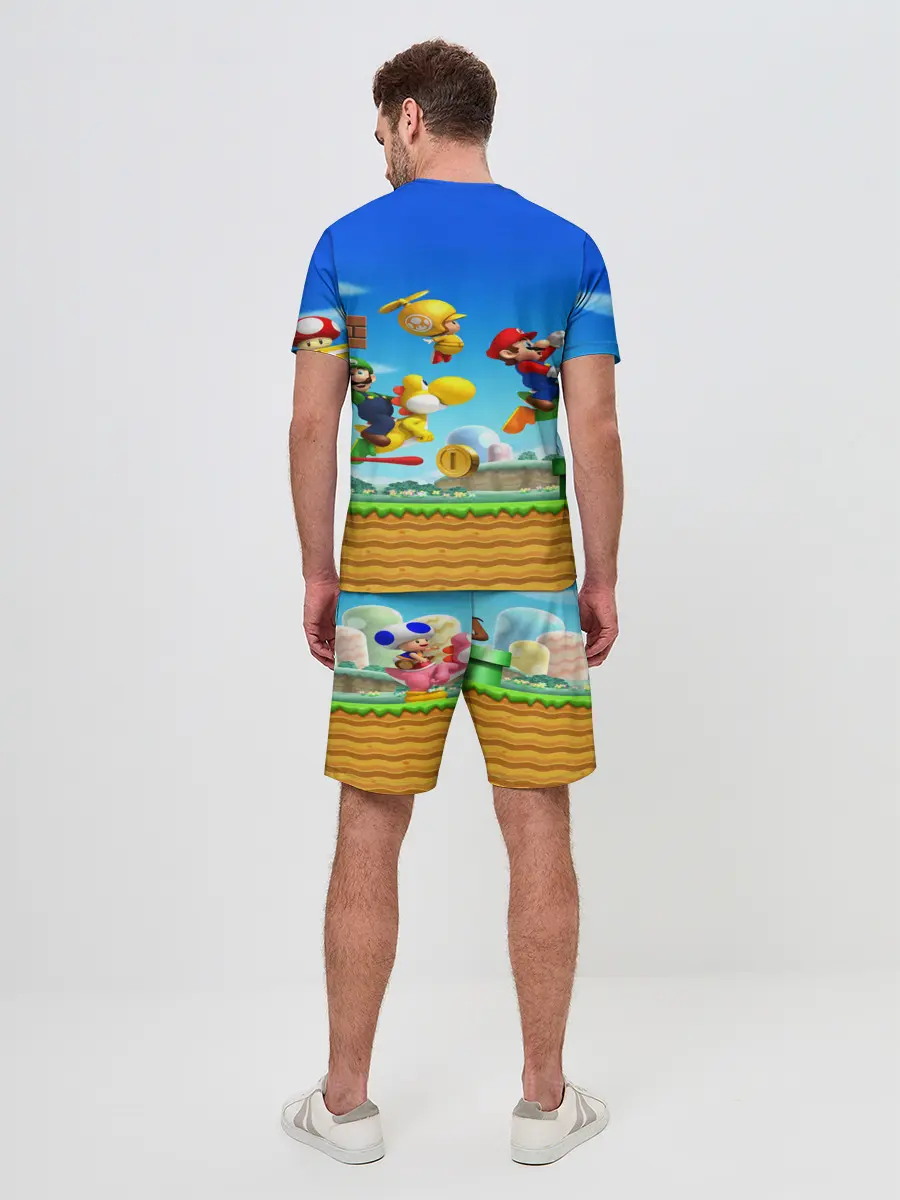 Мужской костюм с шортами / Марио