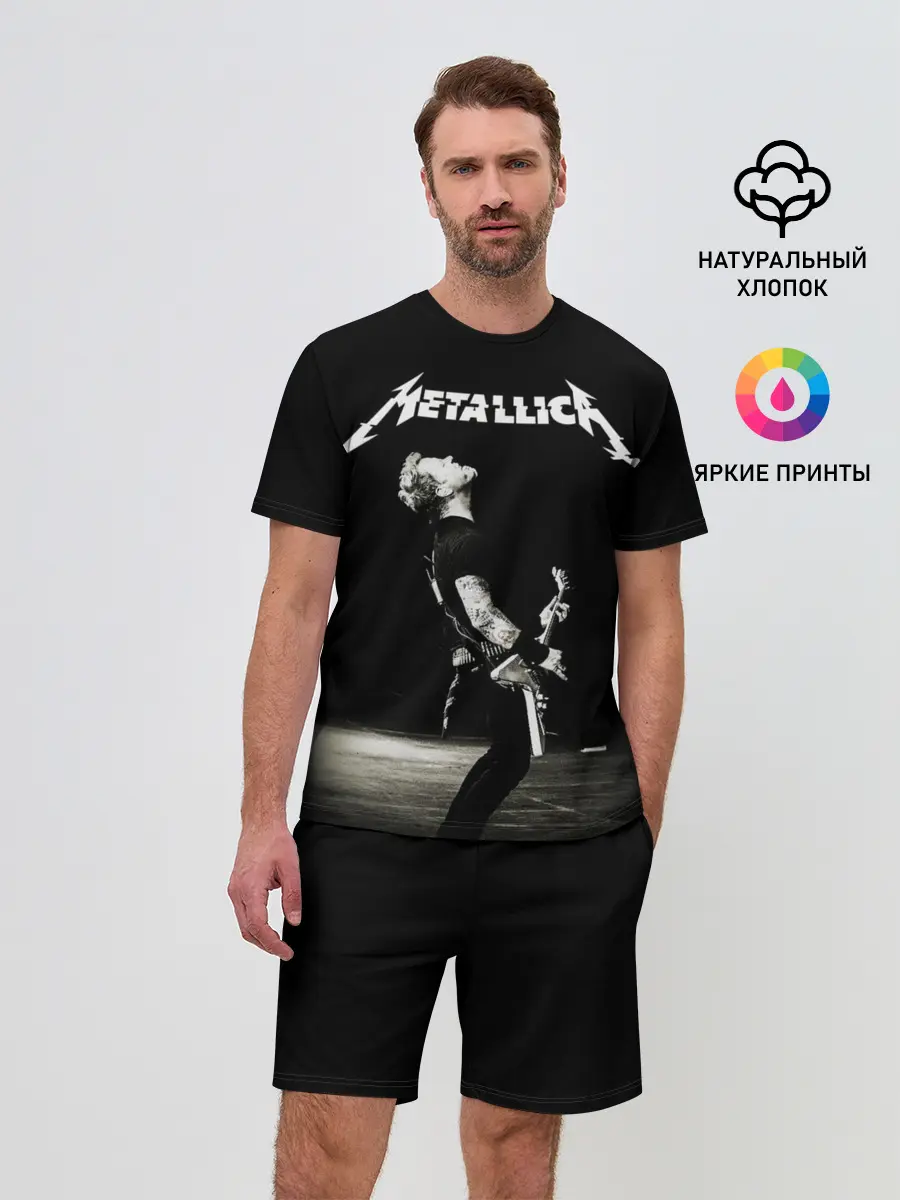 Мужской костюм с шортами / Metallica