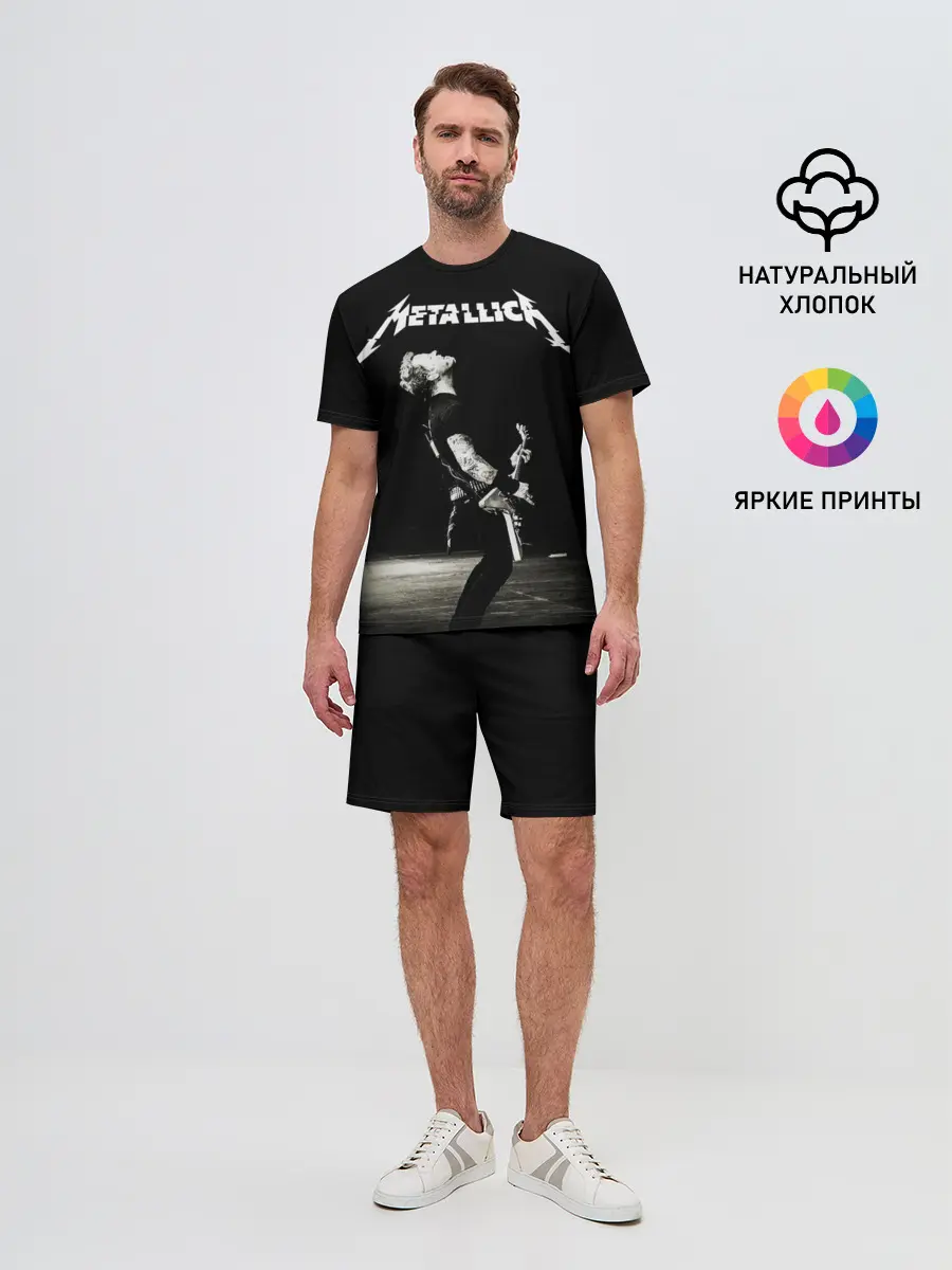 Мужской костюм с шортами / Metallica