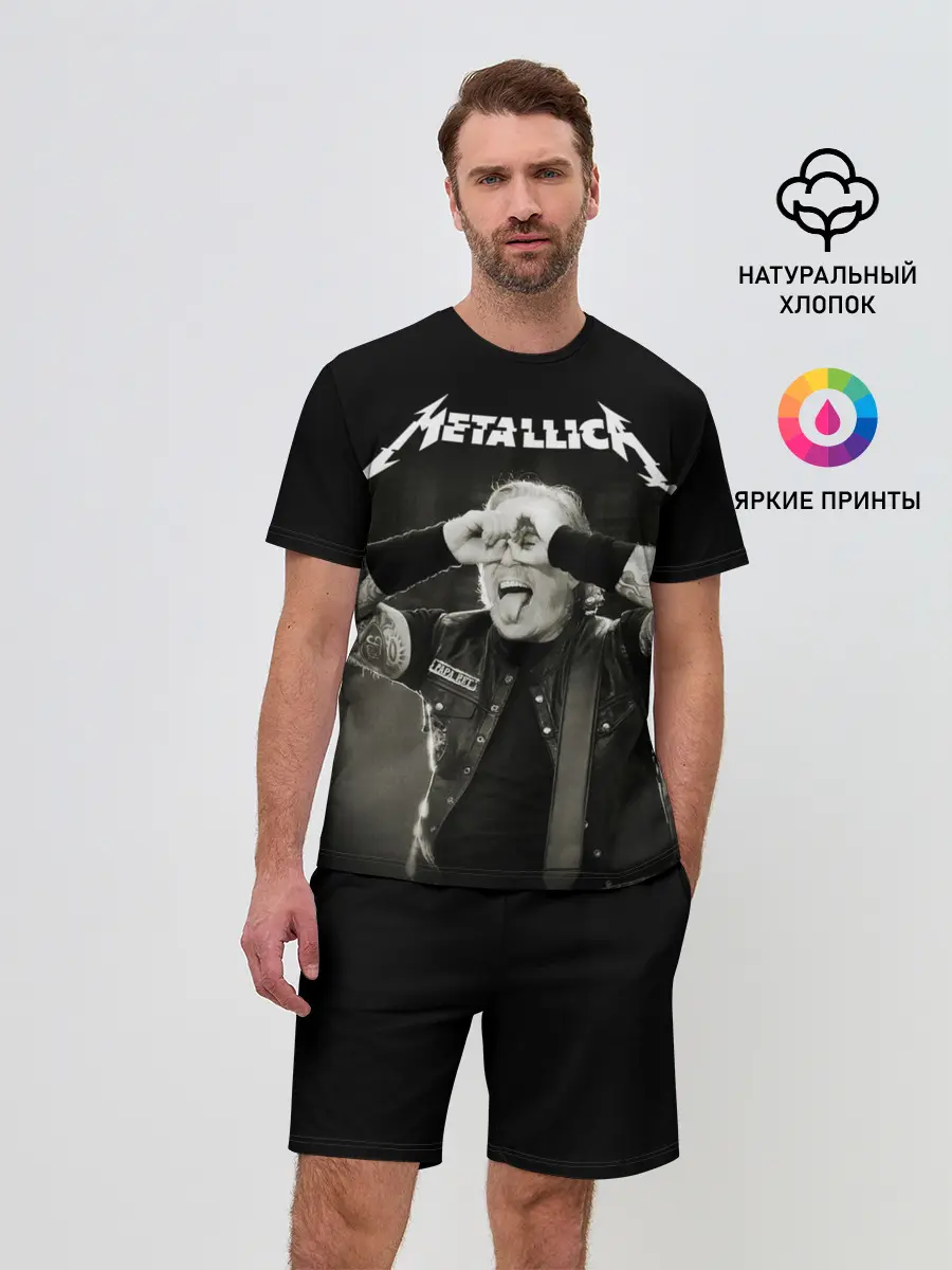 Мужской костюм с шортами / Metallica