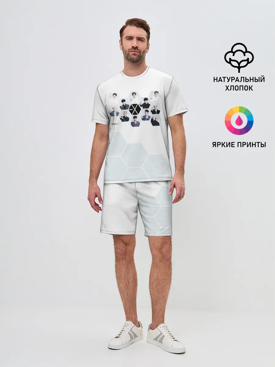 Мужской костюм с шортами / EXO