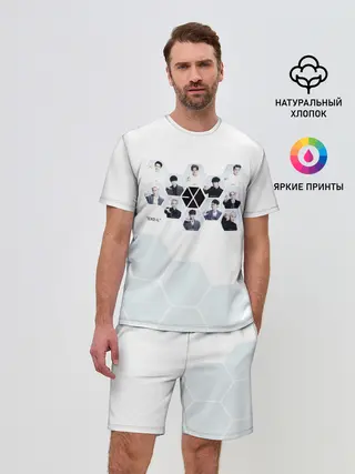 Мужской костюм с шортами / EXO