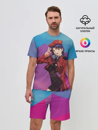 Мужской костюм с шортами / Misato Katsuragi