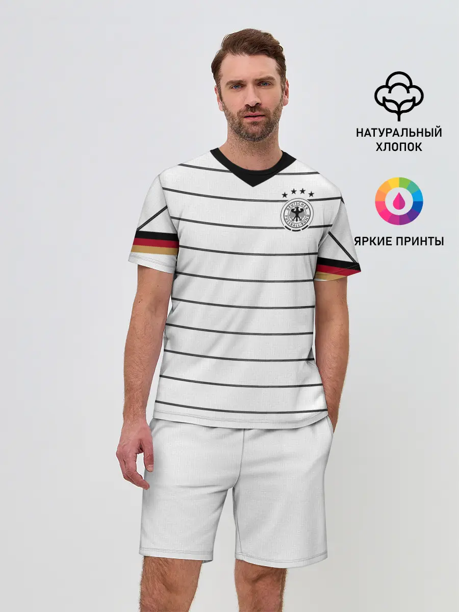 Мужской костюм с шортами / Germany home 2020 EURO