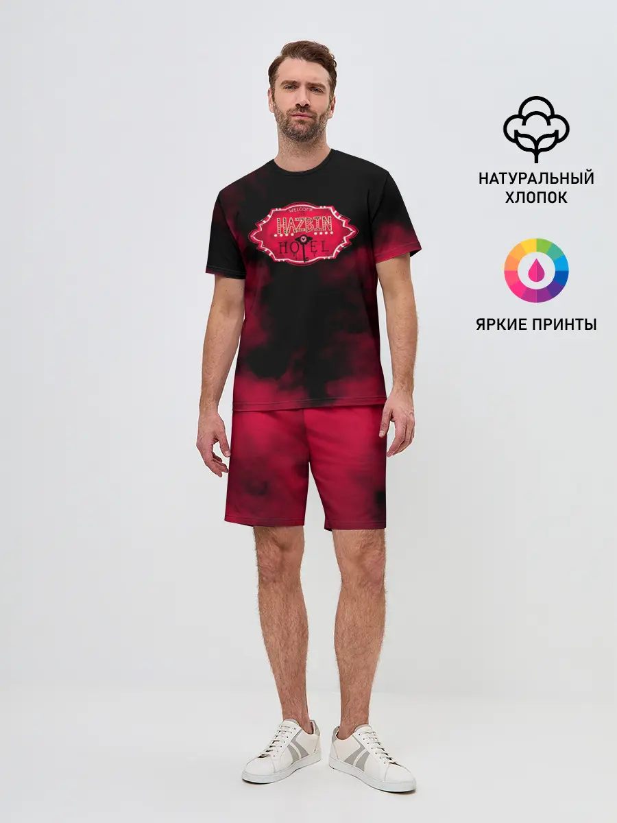 Мужской костюм с шортами / Hazbin Hotel