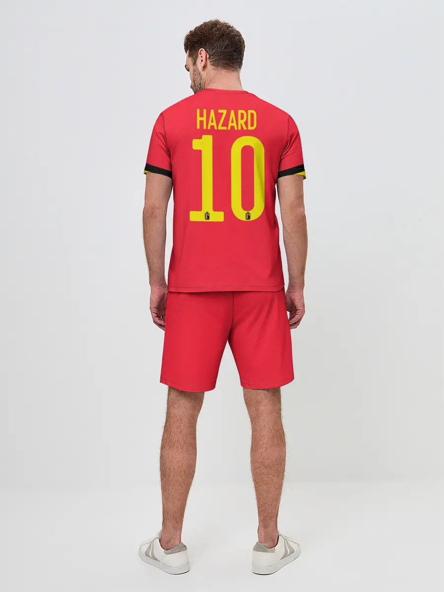 Мужской костюм с шортами / Hazard home EURO 2020