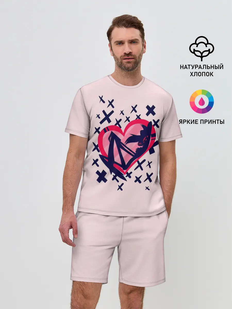 Мужской костюм с шортами / Отель Хазбин