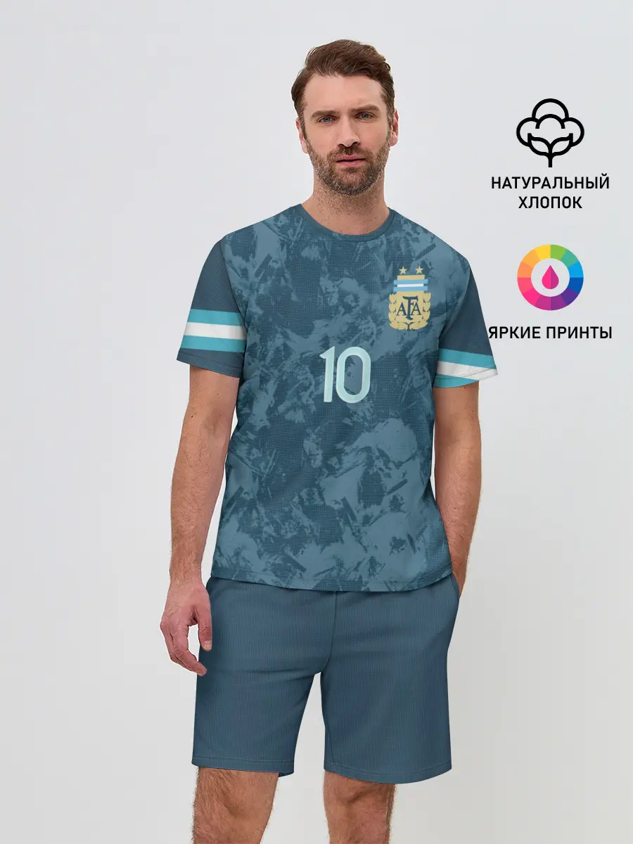 Мужской костюм с шортами / Messi away Copa America 2020