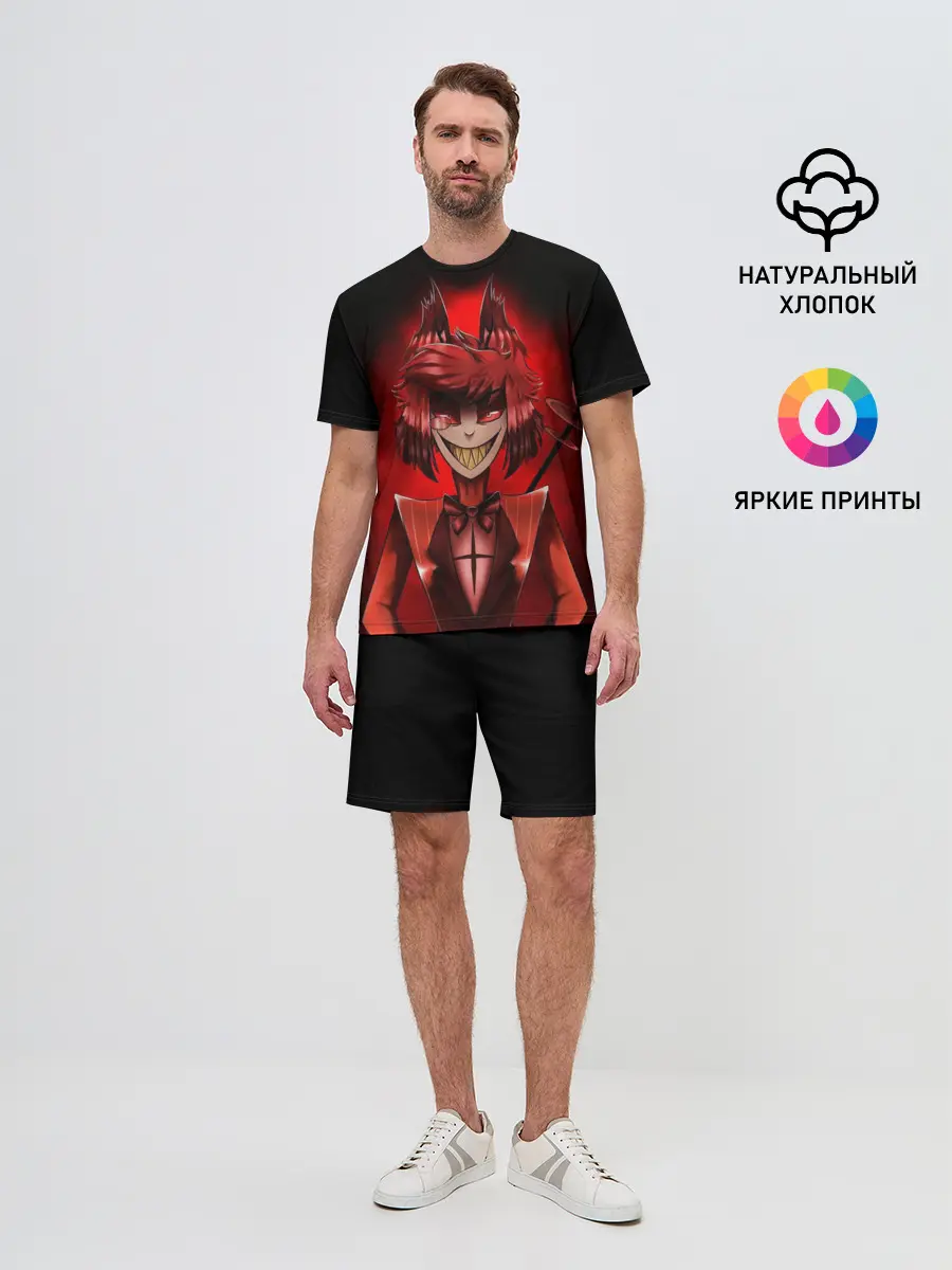 Мужской костюм с шортами / Отель хазбин