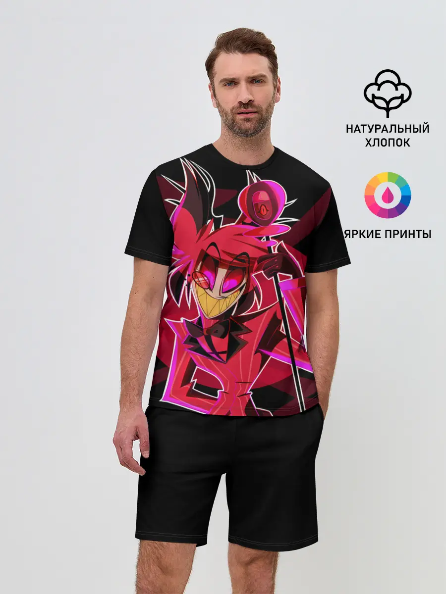 Мужской костюм с шортами / Отель хазбин