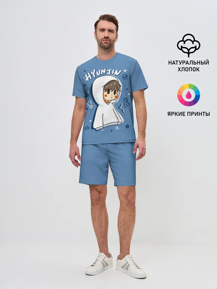 Мужской костюм с шортами / Hyunjin