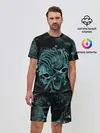 Мужской костюм с шортами / two skulls