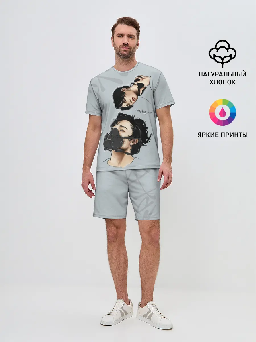 Мужской костюм с шортами / Stray Kids