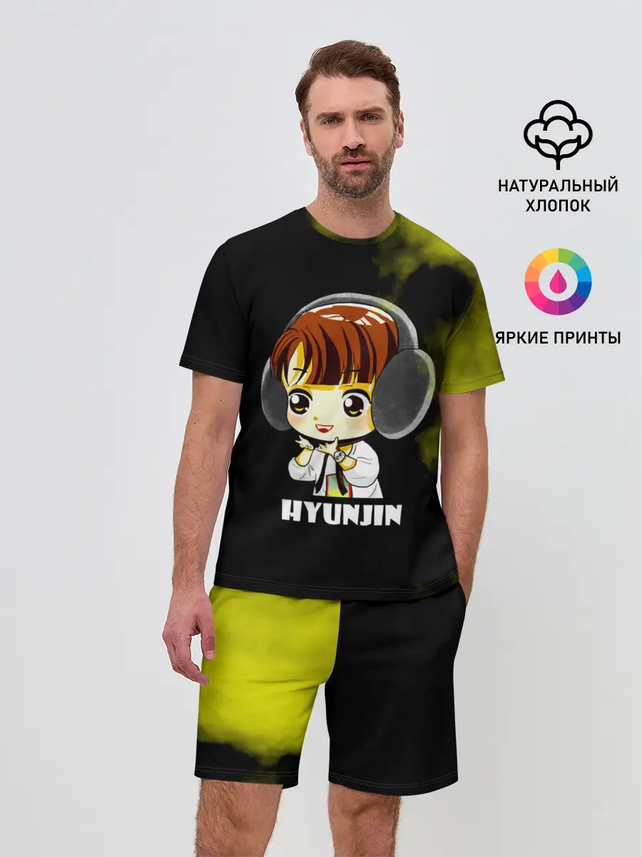 Мужской костюм с шортами / Hyunjin