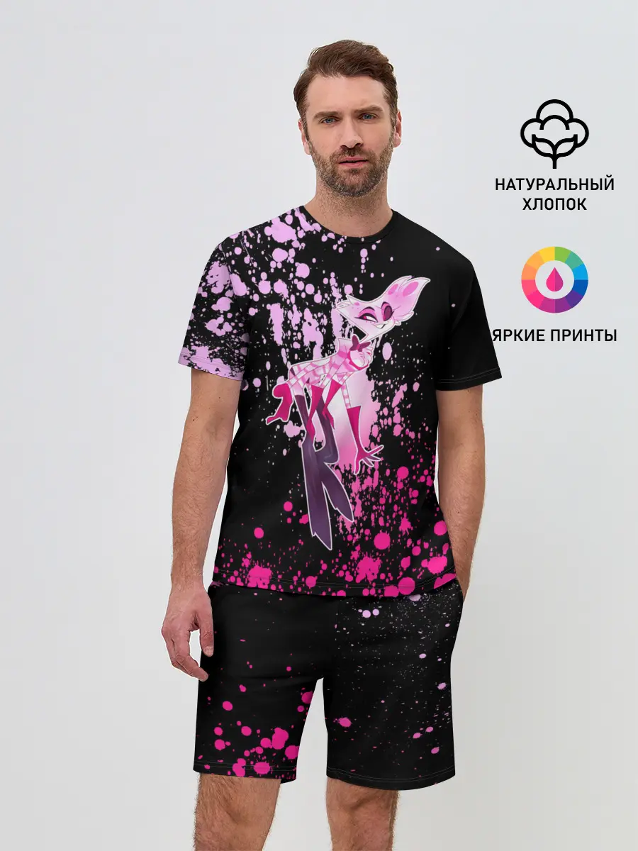 Мужской костюм с шортами / Hazbin Hotel