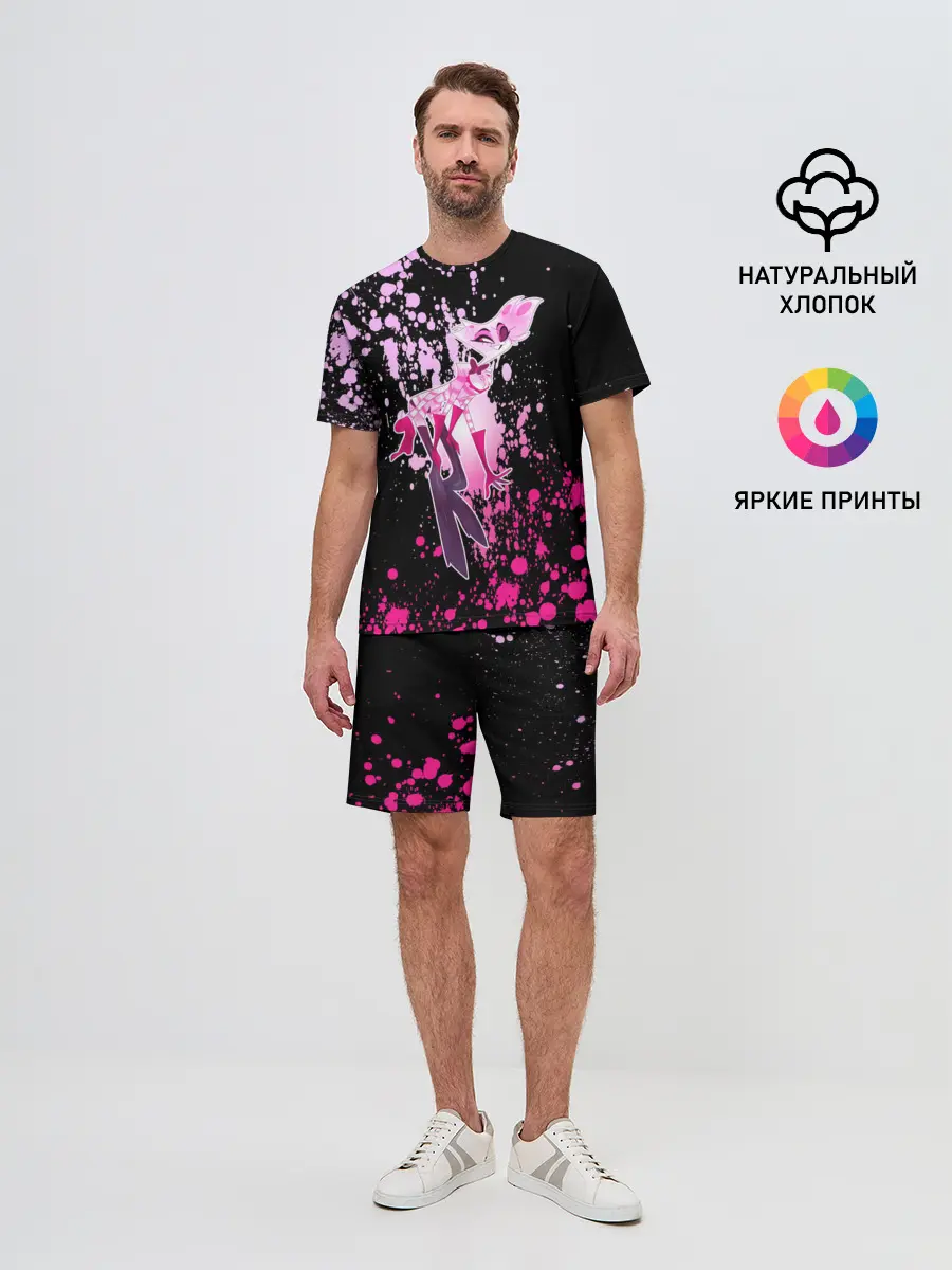 Мужской костюм с шортами / Hazbin Hotel