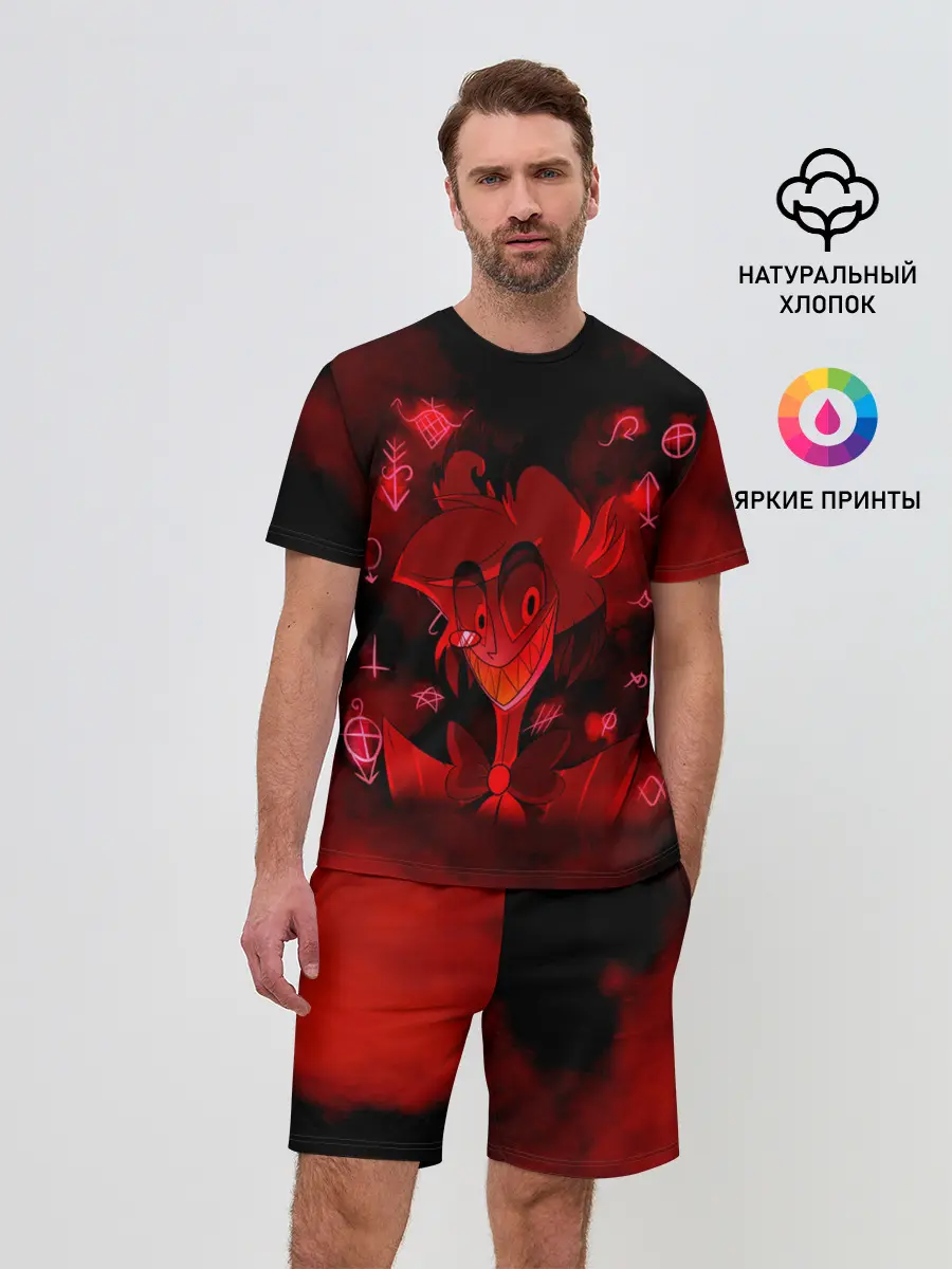 Мужской костюм с шортами / Hazbin Hotel