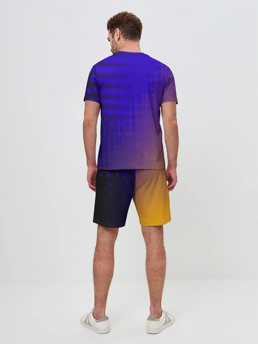 Мужской костюм с шортами / Градиент PRO