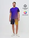 Мужской костюм с шортами / Градиент PRO